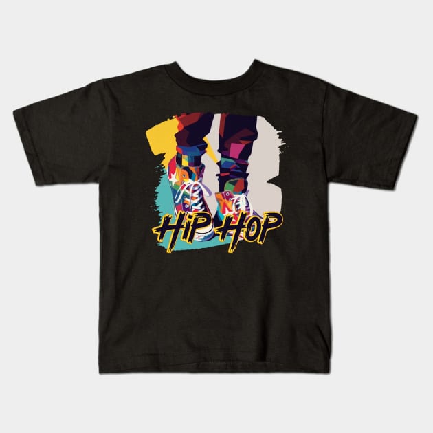 hip hop Kids T-Shirt by Pixy Official